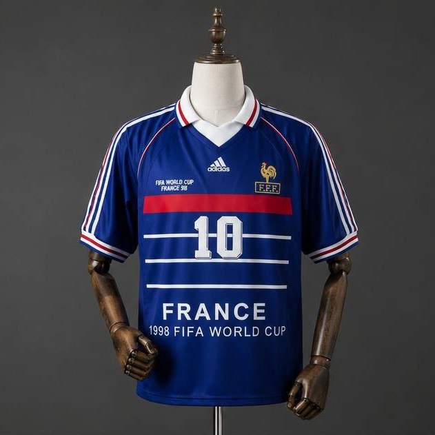 Camiseta Francia Local 1998 | Calidad G5 Premium