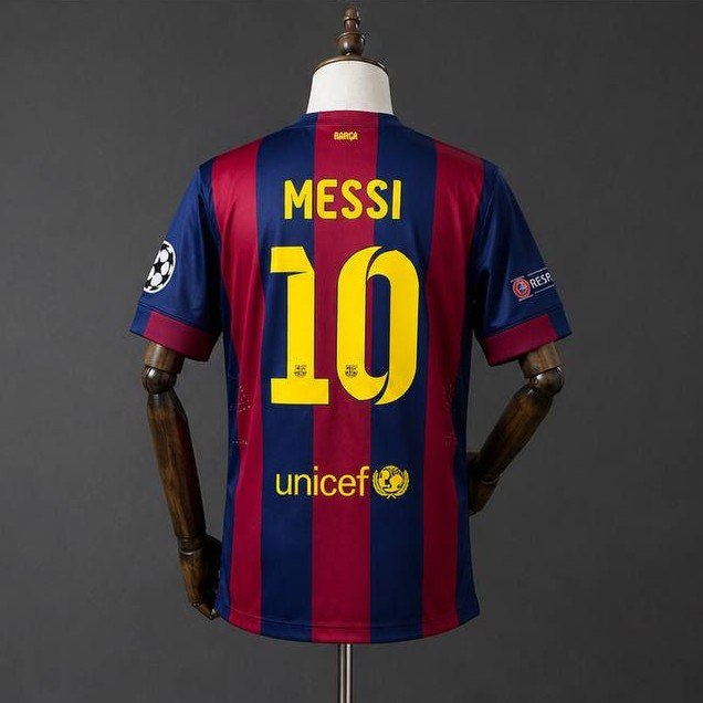 Camiseta FC Barcelona 2015 Messi | Calidad G5 Premium