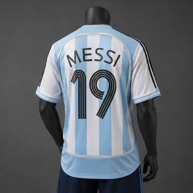 Camiseta Argentina 2006 Messi | Calidad G5 Premium