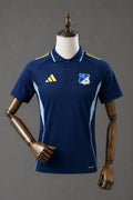 Camiseta polo azul de presentación 2025 | calidad G5 premium
