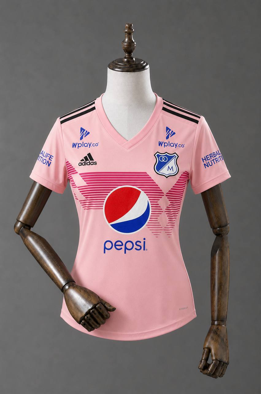 Camiseta de Millonarios alternativa 2020 Mujer | calidad G5 premium