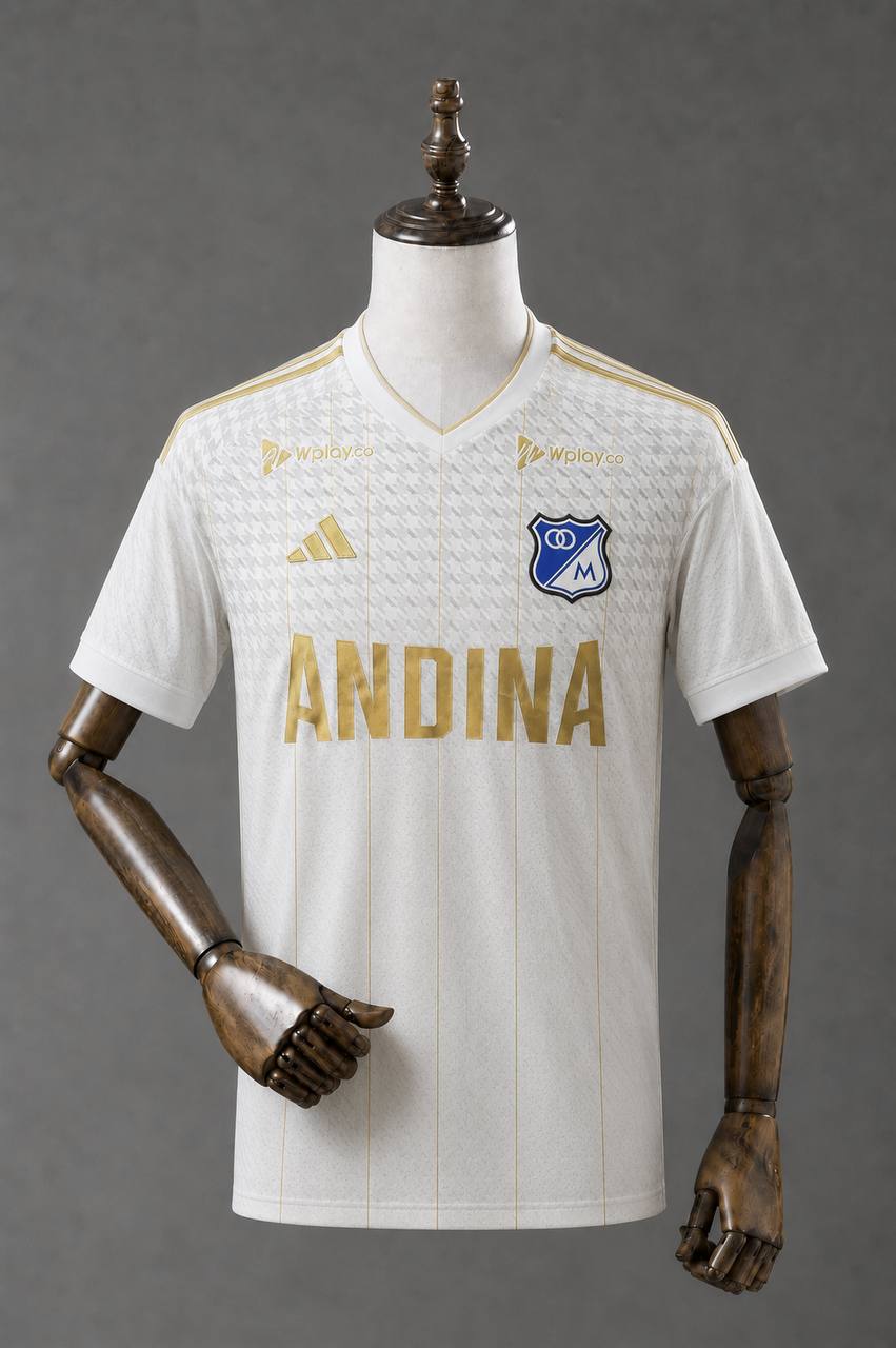 Camiseta Millonarios visitante 2024 | calidad G5 premium