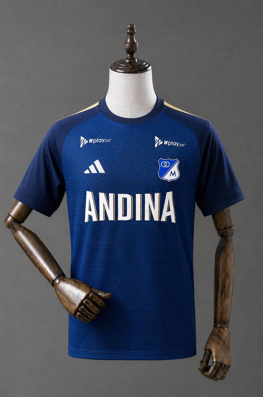 Camiseta Millonarios local 2024 | calidad G5 premium