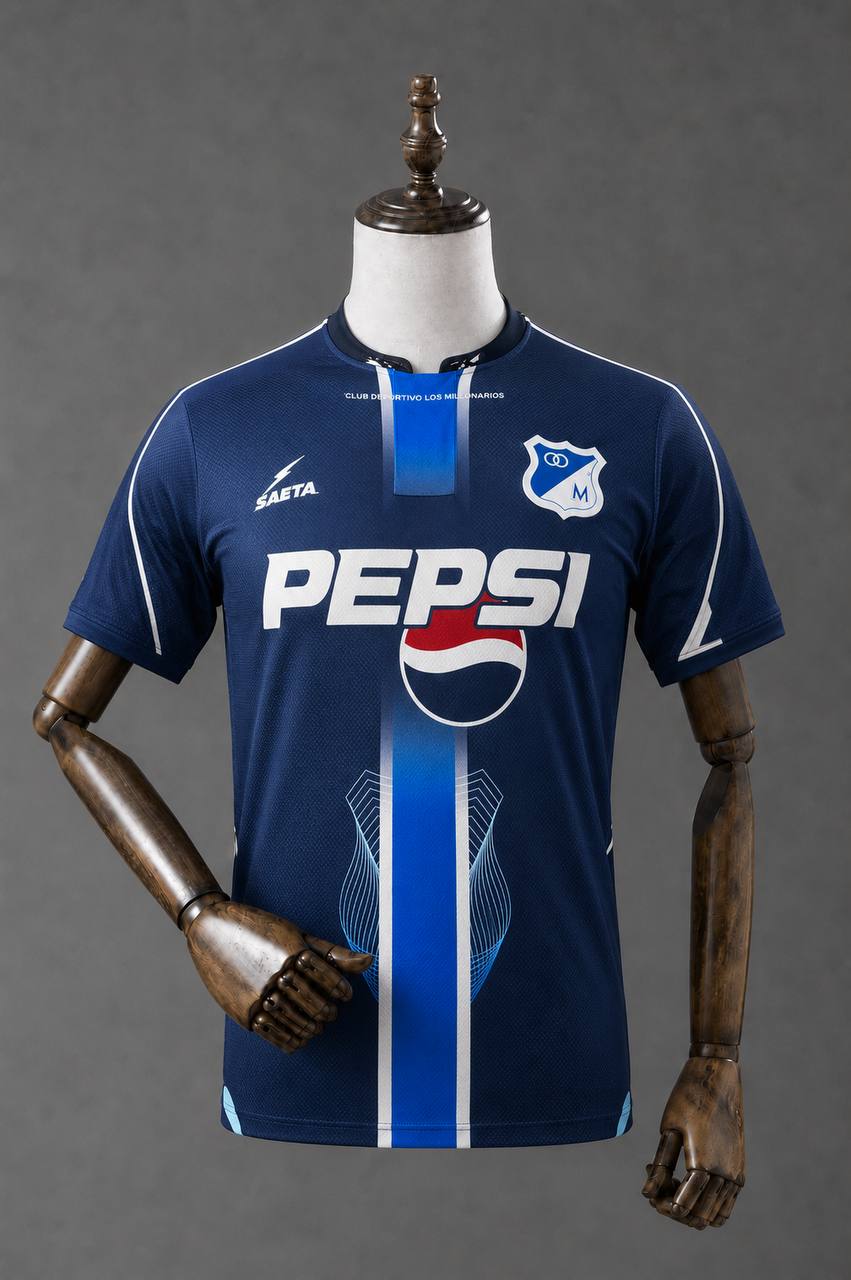Camiseta Millonarios local 2007 | calidad G5 premium
