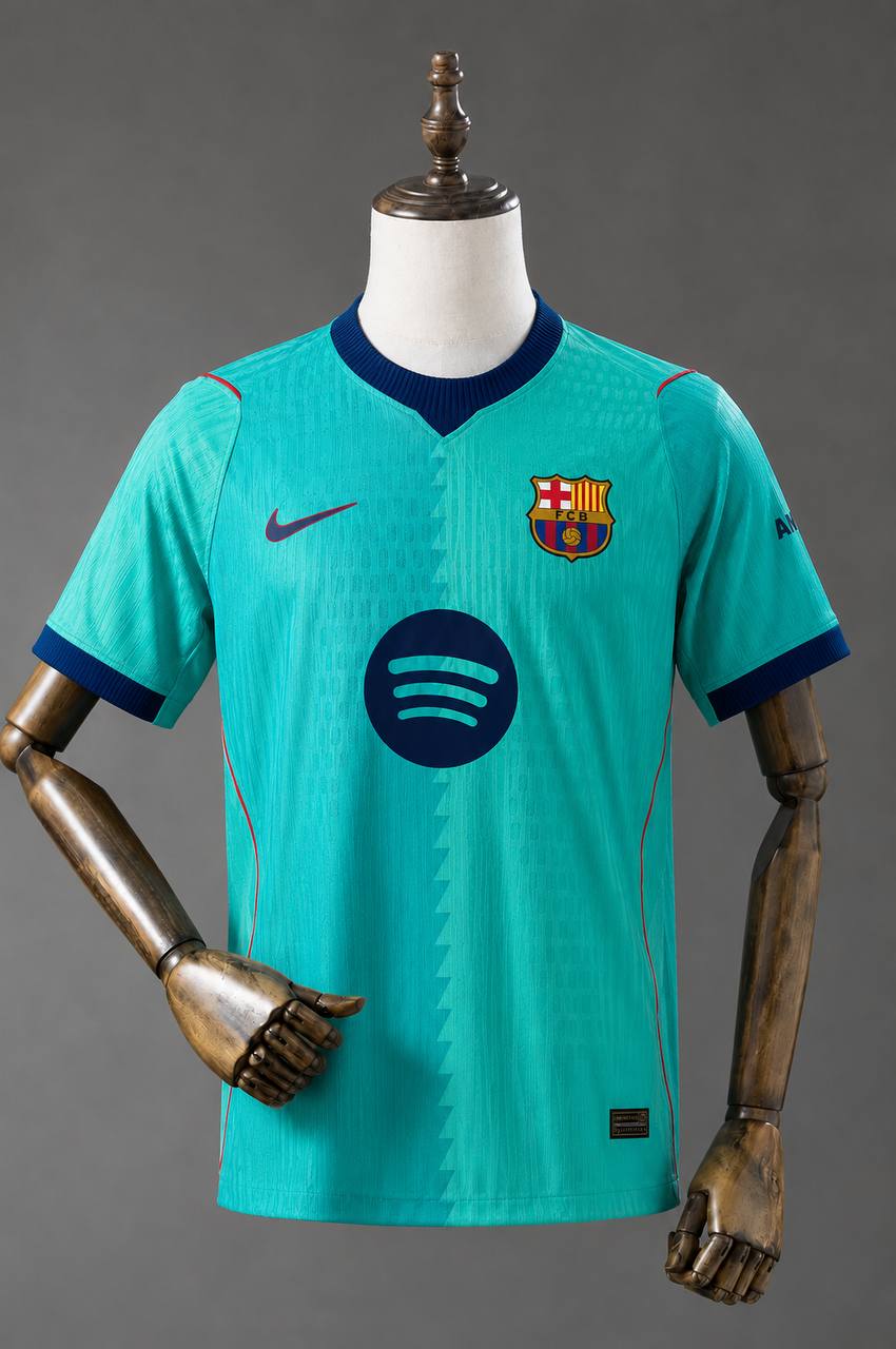 Camiseta Barcelona tercera equitación temporada 2026 | calidad G5 premium