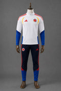 Sudadera selección Colombia blanca temporada 2026 | calidad G5 premium