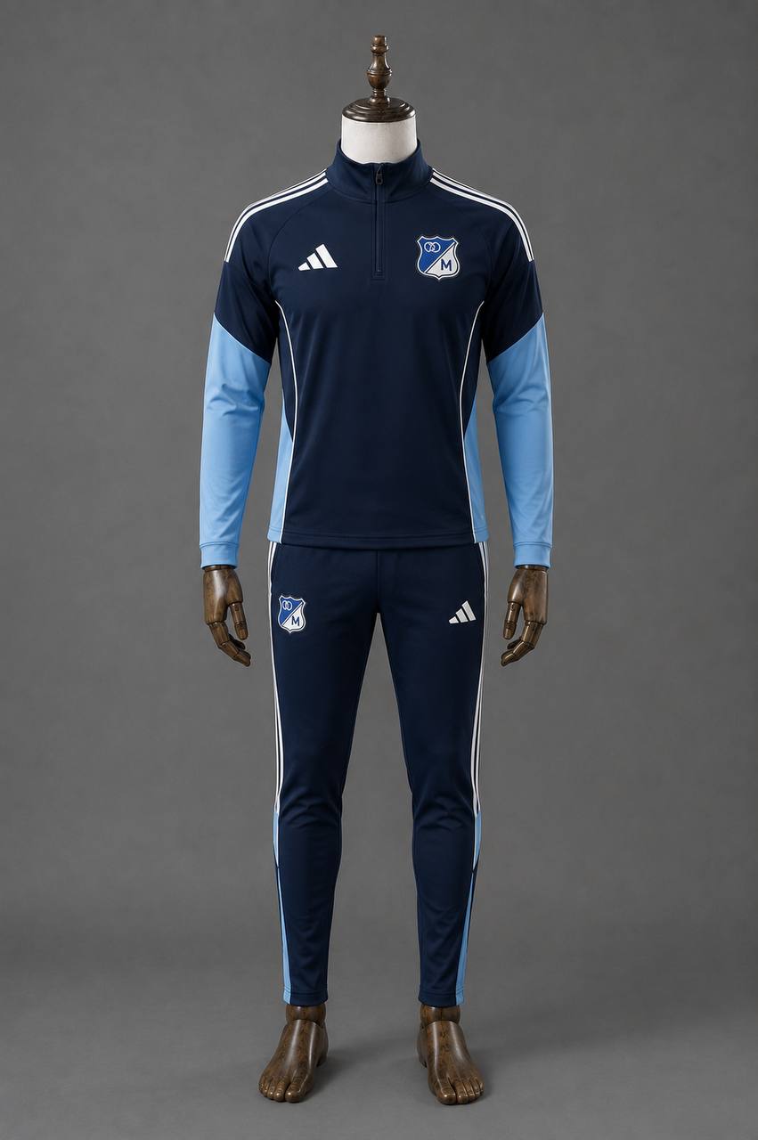 Sudadera Millonarios presentación temporada 2026 | calidad G5 premium