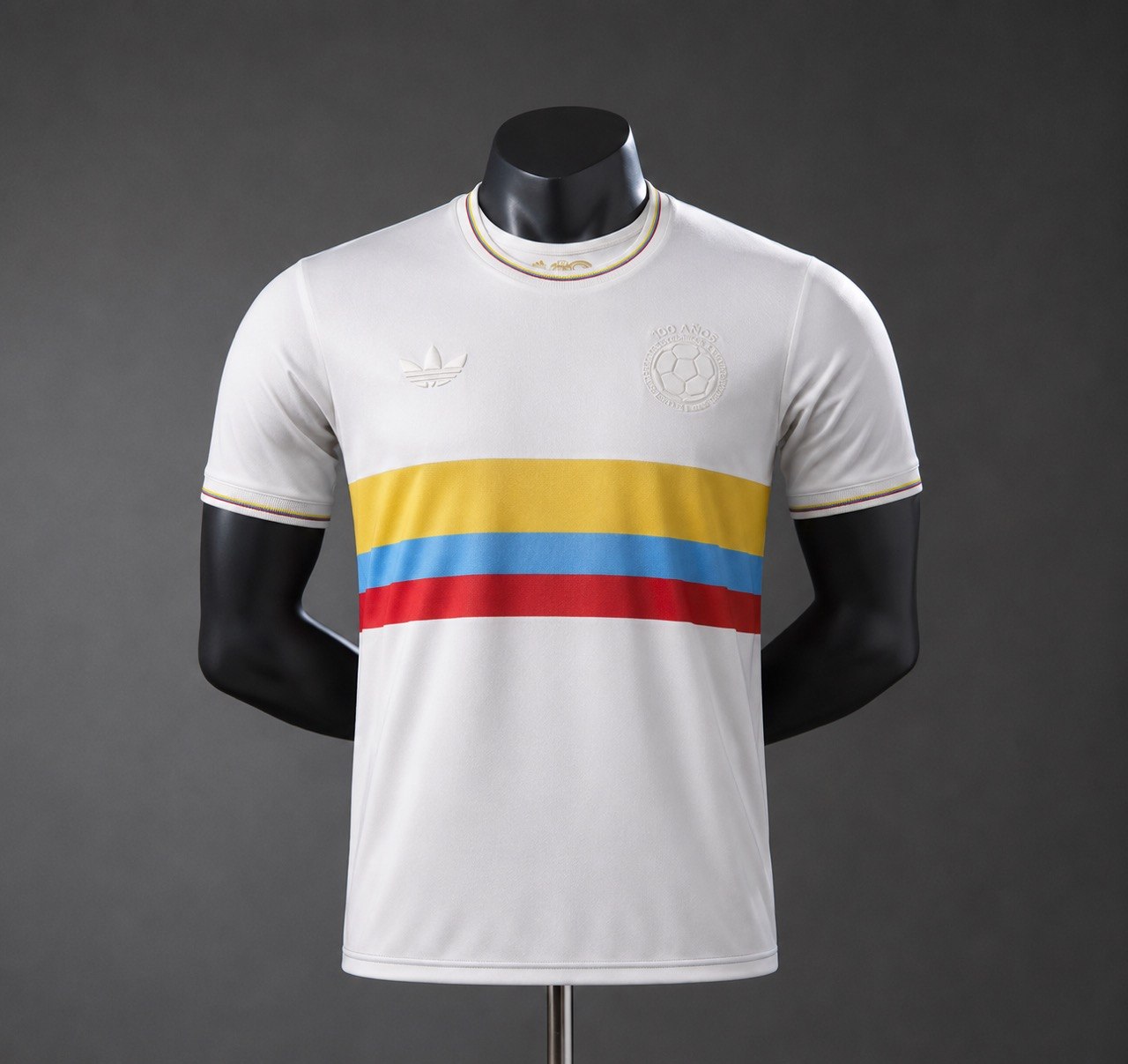 camiseta col 100 años
