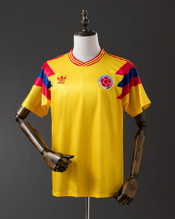 Camiseta relanzamiento selección Colombia 1990