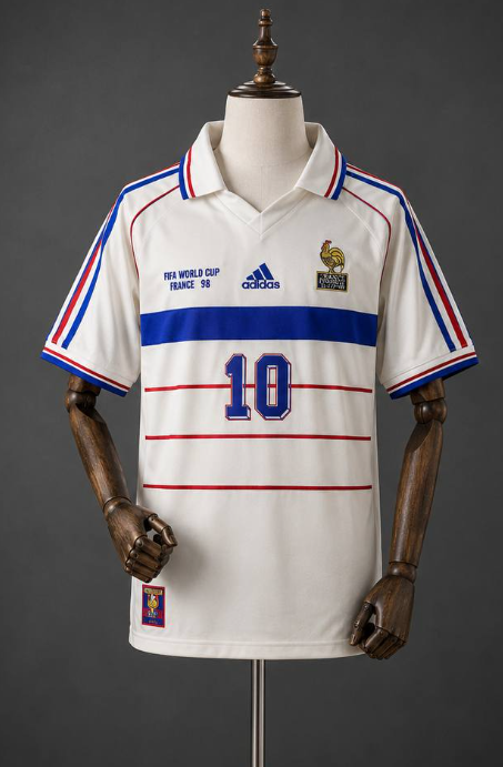Camiseta Francia Visitante 1998 | Calidad G5 Premium